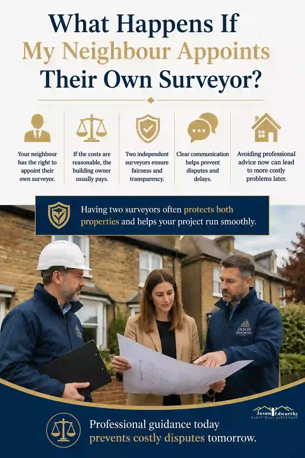 What Happens If My Neighbour Appoints Their Own Surveyor Swindon?